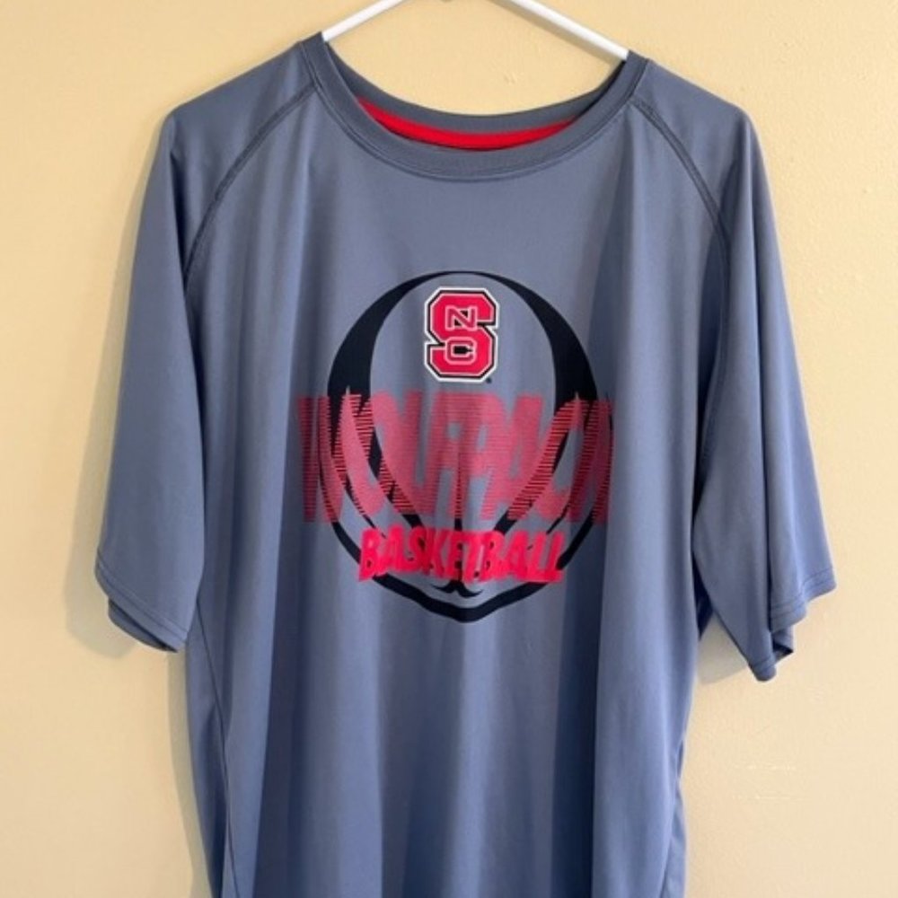 NC STATE WOLFPACK Basketball - XL - Mens Fusion Fit Dry Shirt